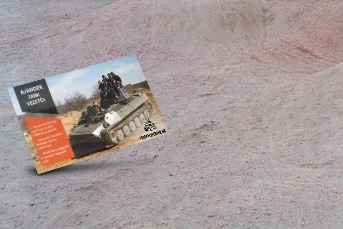 tank élményvezetés
