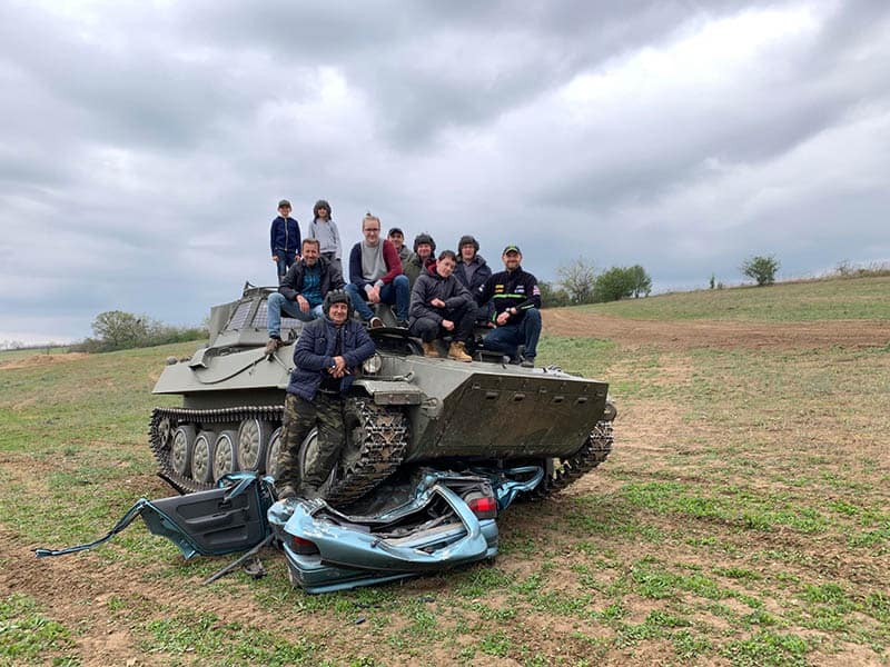 Tank vezetés Domonyvölgy