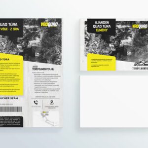 Nyomtatott ajándékutalvány és voucher