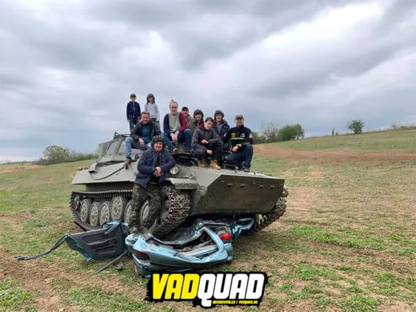tankvezetés program autón áthajtással