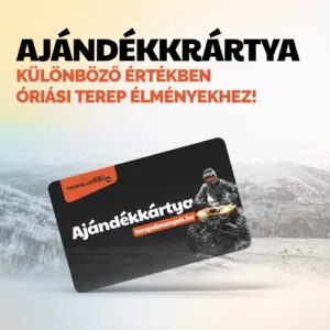 Ajándékkártya terepélmények